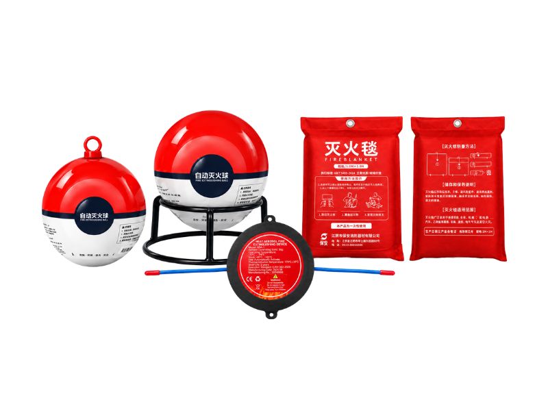 Fire Safety Products conceptual product illustration