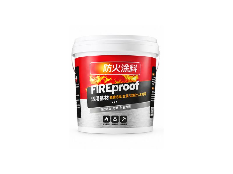 Fireproof coating available in multiple package sizes