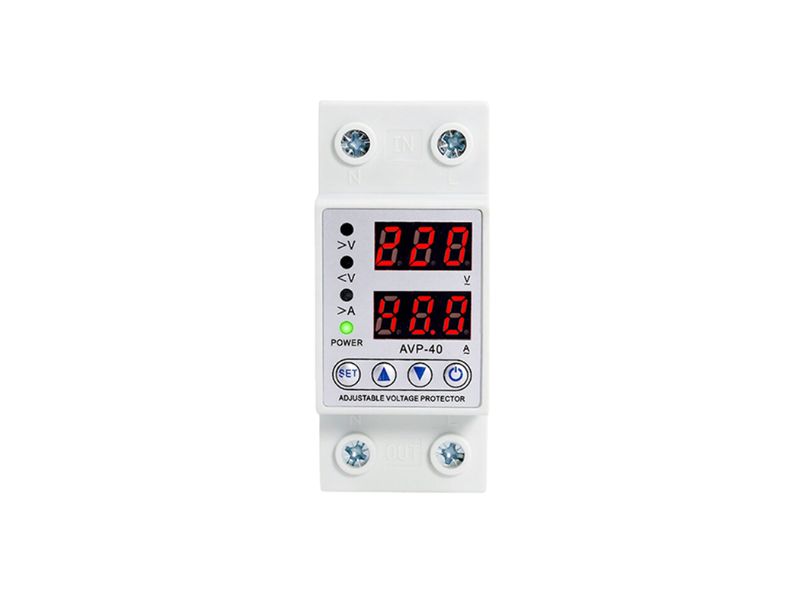 Adjustable over and under voltage protector